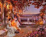 Delphin Enjolras Les Lampions painting